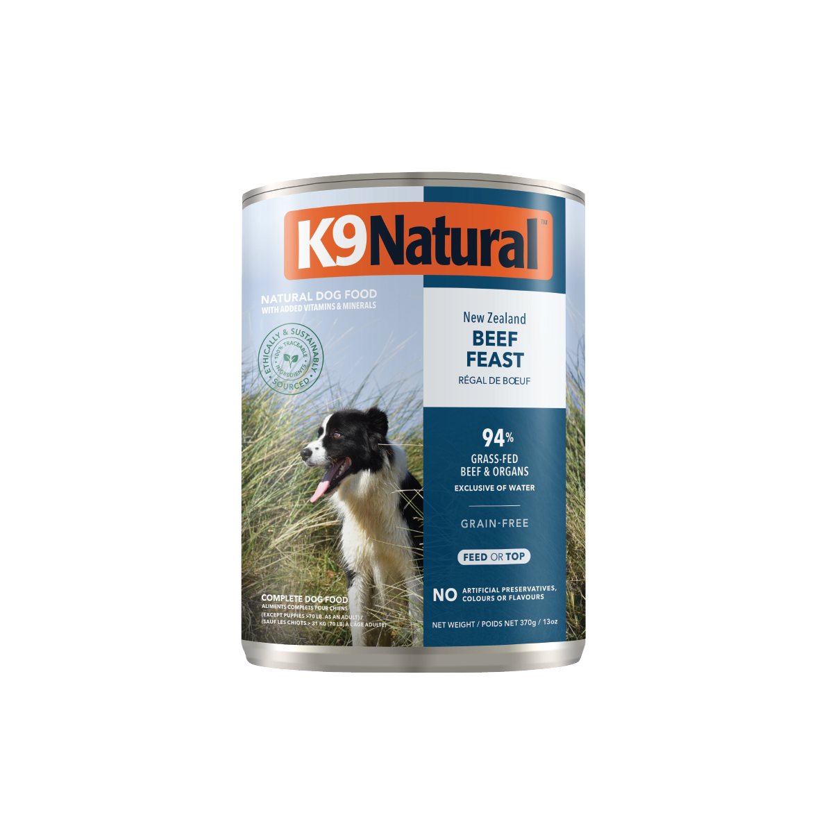 K9 Natural プレミアム缶 ビーフ