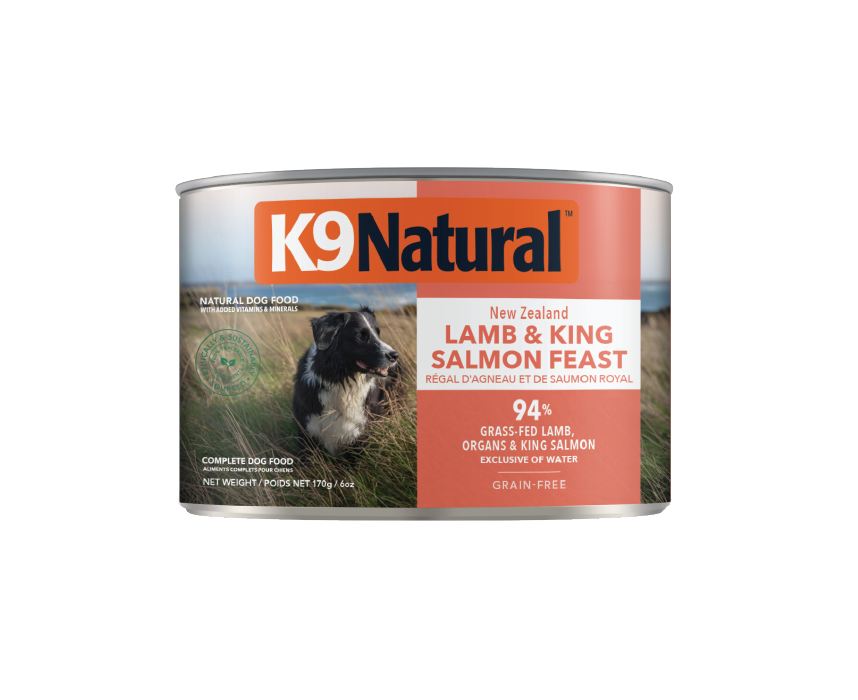 K9 Natural プレミアム缶 ラム＆キングサーモン